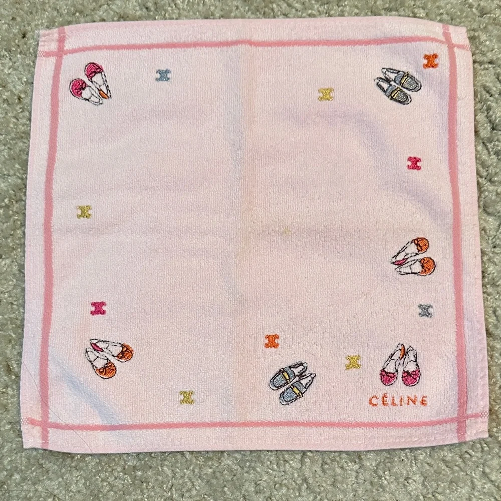 Celine Pink Hand Towel